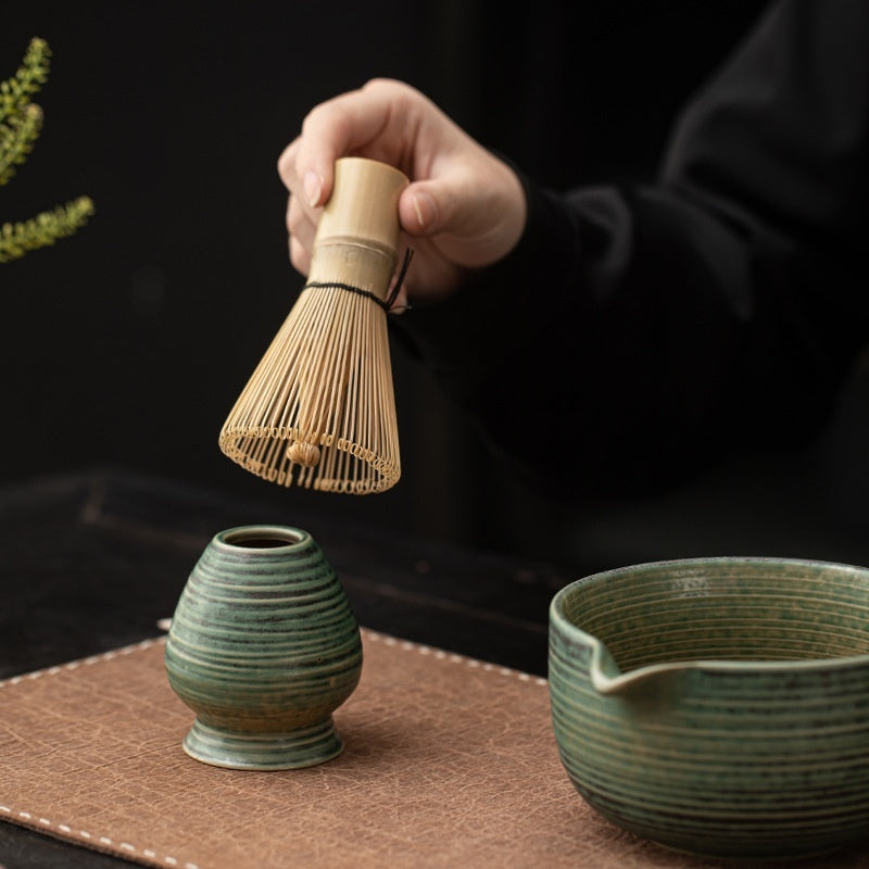 Rustic Ceramic Matcha Set